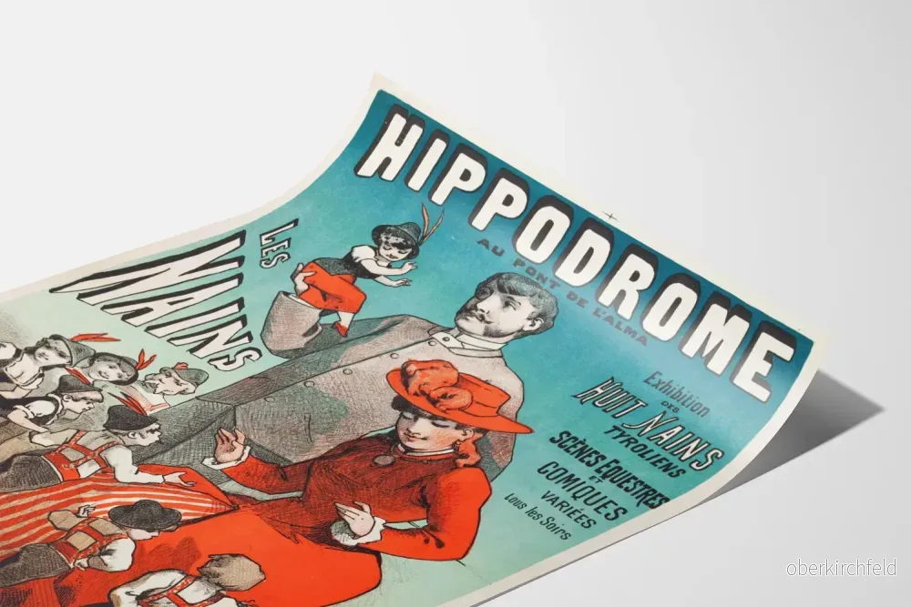 Hippodromposter vid Pont de l'Alma - Tyrolska dvärgar - Bild 3