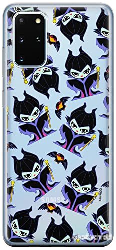 ERT GROUP mobiltelefonfodral för Samsung S20 PLUS / S11 originalt och officiellt licensierat Disney mönster Maleficent 004 optimalt anpassad till formen på mobiltelefonen, gedeeltelijk transparant 5905131484260