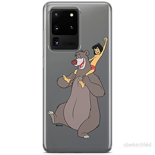 ERT GROUP mobiltelefonfodral för Samsung S20 ULTRA / S11 PLUS originalt och officiellt licensierat Disney mönster Jungle Book 002 anpassad till formen på mobiltelefonen, gedeeltelijk transparant 5905131199362