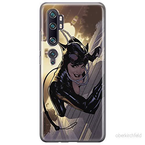ERT GROUP mobiltelefonfodral för Xiaomi MI NOTE 10 / PRO originalt och officiellt licensierat DC mönster Catwoman 006 anpassad till formen på mobiltelefonen, fodral tillverkad av TPU plast 5904805584220