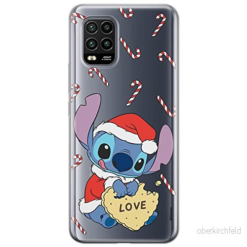 ERT GROUP mobiltelefonfodral för Xiaomi MI 10 LITE originalt och officiellt licensierat Disney mönster Stitch 009 optimalt anpassad till formen på mobiltelefonen, gedeeltelijk transparant 5903537145068