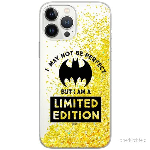 ERT GROUP mobiltelefonfodral för Apple Iphone 12 Mini originalt och officiellt licensierat DC mönster Bat Girl 007 Vit optimalt anpassad till formen på mobiltelefonen, med glitter overflow effekt 5903040381243