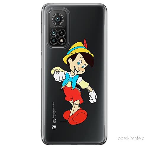 ERT GROUP mobiltelefonfodral för Xiaomi MI 10 LITE originalt och officiellt licensierat Disney mönster Pinocchio 001 optimalt anpassad till formen på mobiltelefonen, gedeeltelijk transparant 5905131140654