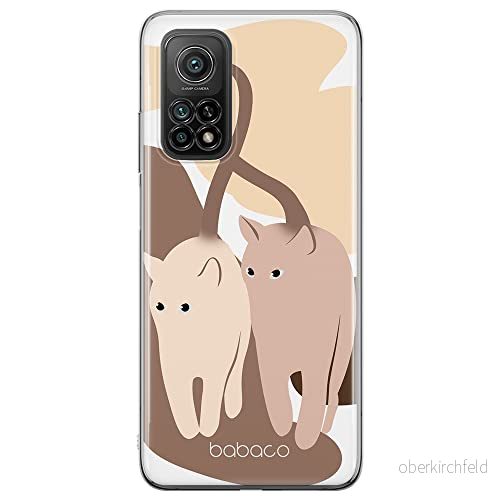 ERT GROUP mobiltelefonfodral för Huawei P30 Lite originalt och officiellt licensierat Babaco mönster Cats 002 Vit optimalt anpassad till formen på mobiltelefonen, fodral tillverkad av TPU plast 5905131085290