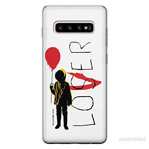 ERT GROUP mobiltelefonfodral för Samsung S10 PLUS originalt och officiellt licensierat Horror mönster It 004 optimalt anpassad till formen på mobiltelefonen, fodral tillverkad av TPU plast 5905131952868
