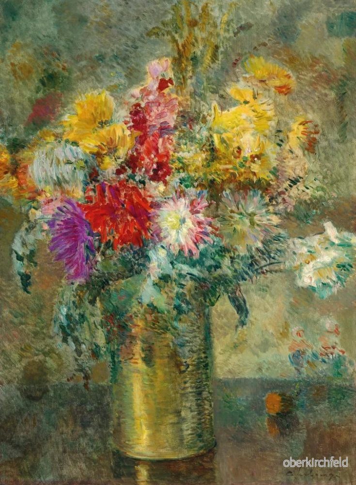 Målning Bouquet de fleurs - Albert Lebourg | Konsttryck - Bild 2