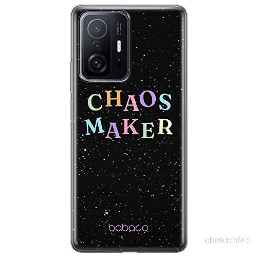 ERT GROUP mobiltelefonfodral för Xiaomi 11T 5G / PRO originalt och officiellt licensierat Babaco mönster Chaos maker 002 anpassad till formen på mobiltelefonen, fodral tillverkad av TPU plast 5904805559693