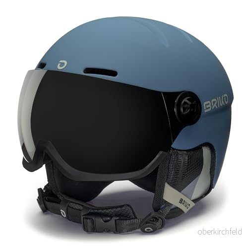 Briko, HELMET Unisex vuxen, Matt Lynch Blå Silver Sand, S 8059075253288