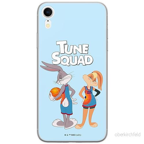 ERT GROUP mobiltelefonfodral för Iphone XR originalt och officiellt licensierat Looney Tunes mönster Space Jam 022 optimalt anpassad till formen på mobiltelefonen, fodral tillverkad av TPU plast 5905511059286