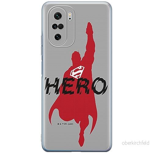 ERT GROUP mobiltelefonfodral för Xiaomi MI 11i/ REDMI K40/K40 PRO/POCO F3/ F3 PRO originalt och officiellt licensierat DC mönster Superman 038, fodral tillverkad av TPU plast 5905511888640