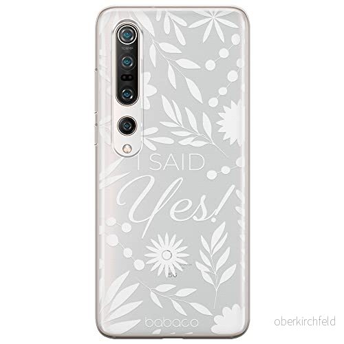 ERT GROUP mobiltelefonfodral för Xiaomi MI 10 / PRO originalt och officiellt licensierat Babaco mönster I said Yes! 002 optimalt anpassad till formen på mobiltelefonen, gedeeltelijk transparant 5904805773785