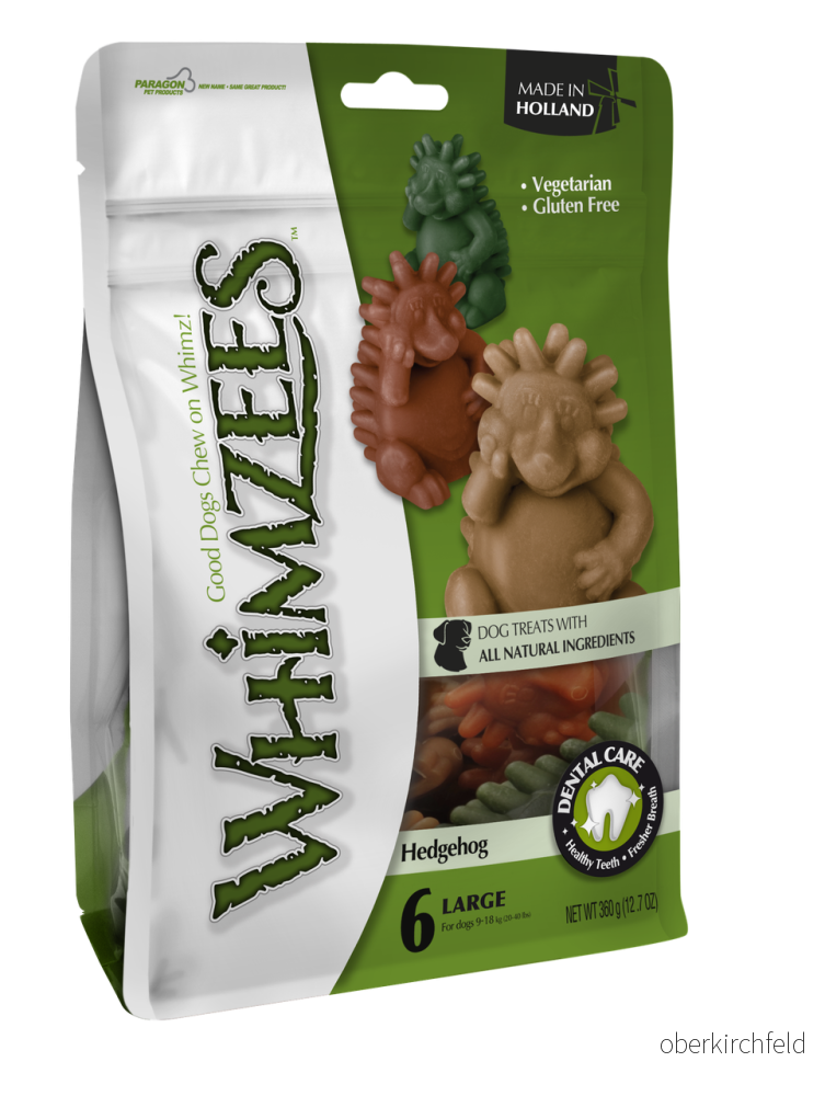 Whimzees Hedgehog L 6 stk 360 g MP 8718627750735 Whimzees Hedgehog L 6 stk 360 g MP 8718627750735