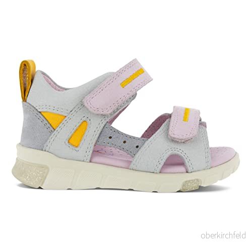 ECCO Ministridesandal, sandaler för bebispojkar, Flerfärgad betong, 4.5 UK Child 194890116474