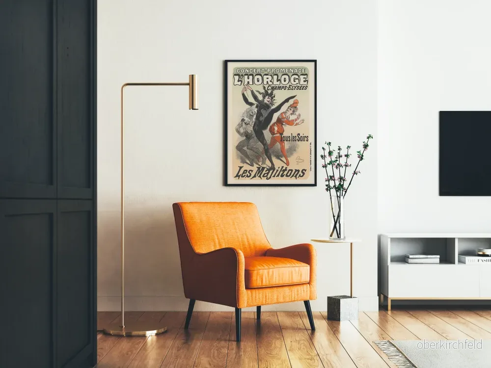 Vintage konsertpromenad av klockan Les Majiltons Poster - Bild 2