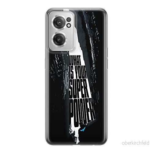 ERT GROUP mobiltelefonfodral för Oneplus NORD CE 2 originalt och officiellt licensierat DC mönster Batman 001 optimalt anpassad till formen på mobiltelefonen, fodral tillverkad av TPU plast 5905511299644