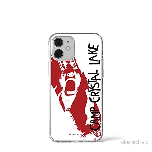 ERT GROUP mobiltelefonfodral för Iphone 12 Mini originalt och officiellt licensierat Horror mönster Friday the 13th 010 optimalt anpassad till formen på mobiltelefonen, fodral tillverkad av TPU plast 5905511102296