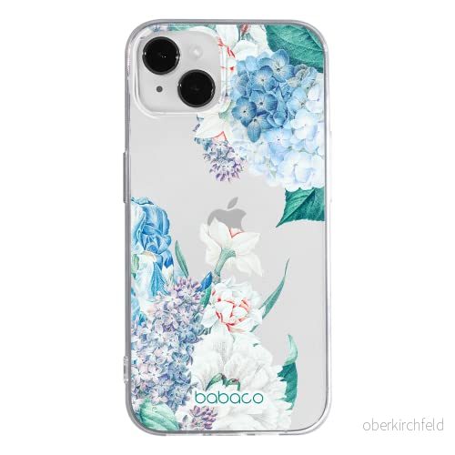 ERT GROUP mobiltelefonfodral för Apple Iphone 14 originalt och officiellt licensierat Babaco mönster Flowers 027 optimalt anpassad till formen på mobiltelefonen, gedeeltelijk transparant 5905131884855