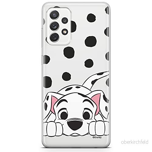 ERT GROUP mobiltelefonfodral för Samsung A73 5G originalt och officiellt licensierat Disney mönster Dalmatian 004 optimalt anpassad till formen på mobiltelefonen, gedeeltelijk transparant 5904805510823