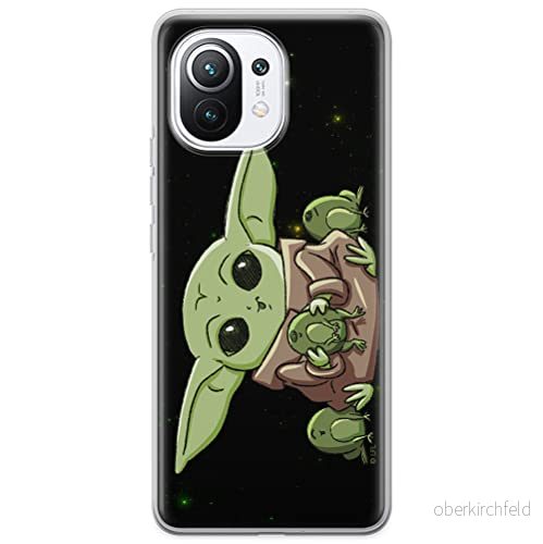 ERT GROUP mobiltelefonfodral för Xiaomi 11 originalt och officiellt licensierat Star Wars mönster Baby Yoda 014 optimalt anpassad till formen på mobiltelefonen, fodral tillverkad av TPU plast 5904805054365