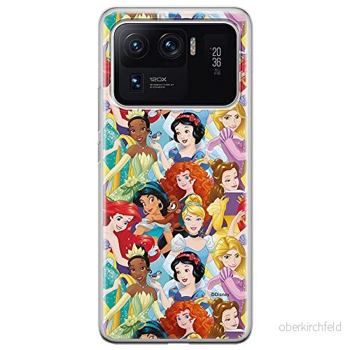 ERT GROUP mobiltelefonfodral för Xiaomi MI 11 ULTRA originalt och officiellt licensierat Disney mönster Princess 001 Vit optimalt anpassad till formen på mobiltelefonen, fodral tillverkad av TPU plast 5903932707908