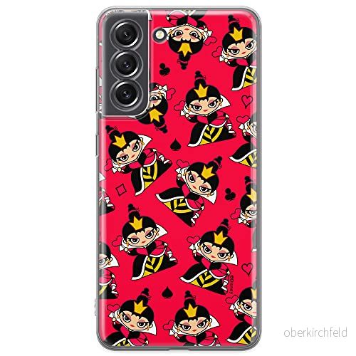 ERT GROUP mobiltelefonfodral för Samsung S21 FE originalt och officiellt licensierat Disney mönster Queen of Hearts 002 optimalt anpassad till formen på mobiltelefonen, fodral tillverkad av TPU plast 5905131429940