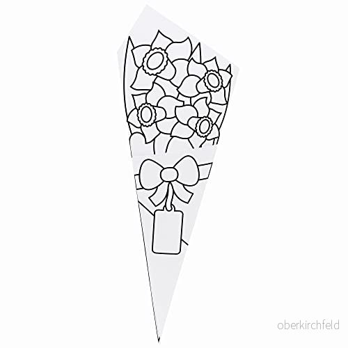 Baker Ross Färg i blombuketter paket med 10, barn vårfärgaktiviteter (FC405) 5051174128101
