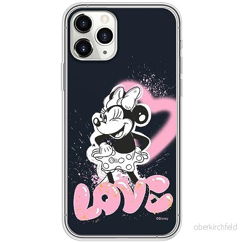 ERT GROUP mobiltelefonfodral för Iphone 11 PRO MAX originalt och officiellt licensierat Disney mönster Minnie 079 optimalt anpassad till formen på mobiltelefonen, fodral tillverkad av TPU plast 5905795031039