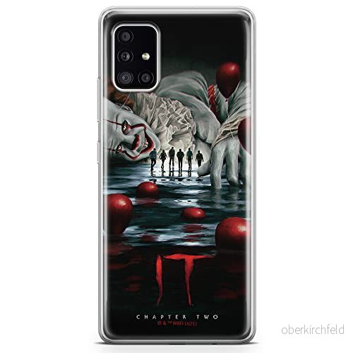 ERT GROUP mobiltelefonfodral för Samsung A51 originalt och officiellt licensierat Horror mönster It 022 optimalt anpassad till formen på mobiltelefonen, fodral tillverkad av TPU plast 5905511003142