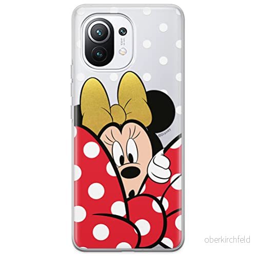 ERT GROUP mobiltelefonfodral för Xiaomi 11 originalt och officiellt licensierat Disney mönster Minnie 015 optimalt anpassad till formen på mobiltelefonen, gedeeltelijk transparant 5903537096964