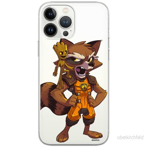 ERT GROUP mobiltelefonfodral för Samsung A13 4G originalt och officiellt licensierat Marvel mönster Guardians of the Galaxy 018 anpassad till formen på mobiltelefonen, gedeeltelijk transparant 5904805541353