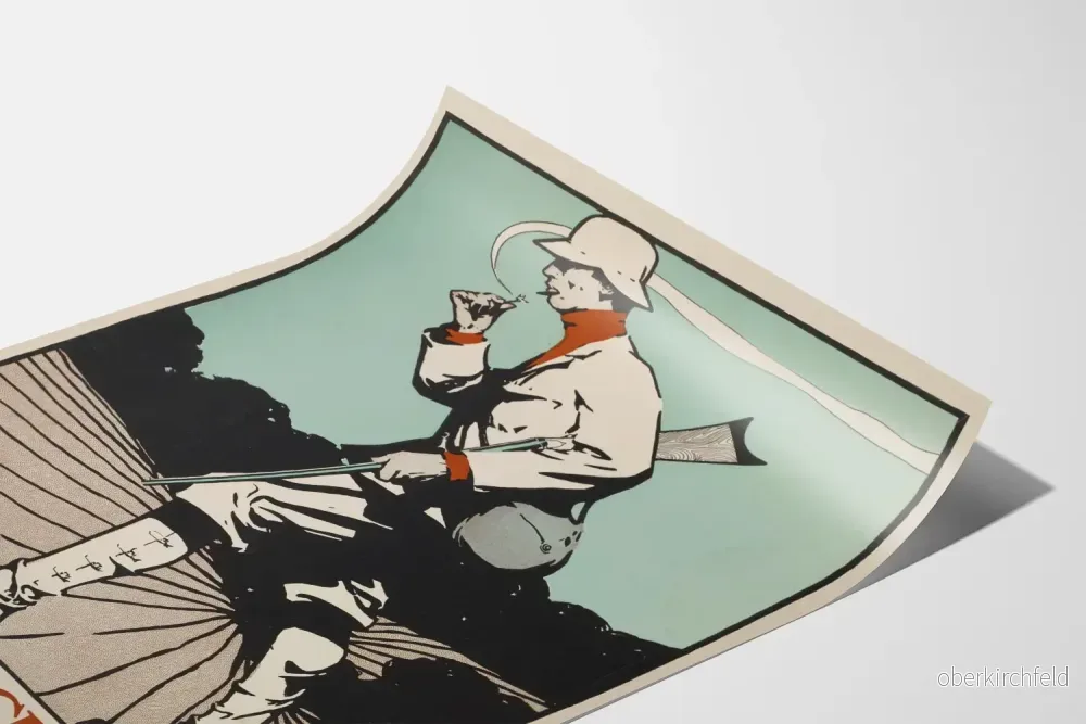 Vintageposter för Gun Club Cigars för väggdekoration - Bild 3