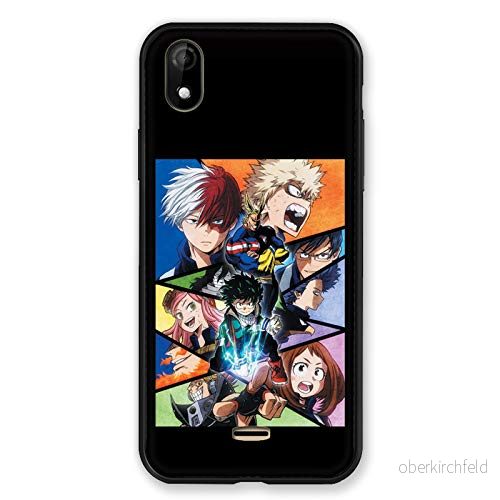 Fodral för Wiko Y61 Manga My Hero Academia svart 3614849957622