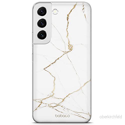 ERT GROUP mobiltelefonfodral för Samsung S22 originalt och officiellt licensierat Babaco mönster Marble 014 optimalt anpassad till formen på mobiltelefonen, fodral tillverkad av TPU plast 5904805305535