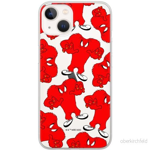 ERT GROUP mobiltelefonfodral för Iphone 13 MINI originalt och officiellt licensierat Looney Tunes mönster Gossamer 001 optimalt anpassad till formen på mobiltelefonen, gedeeltelijk transparant 5905511676469