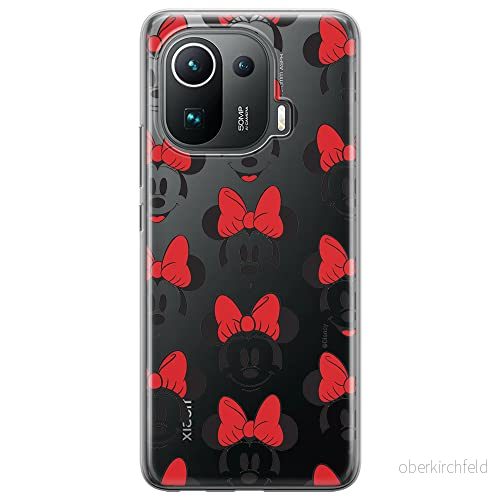 ERT GROUP mobiltelefonfodral för Xiaomi MI 11 PRO originalt och officiellt licensierat Disney mönster Minnie 058 optimalt anpassad till formen på mobiltelefonen, gedeeltelijk transparant 5903932719284