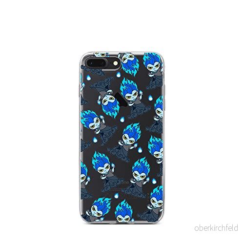 ERT GROUP mobiltelefonfodral för Iphone 7 PLUS/ 8 PLUS originalt och officiellt licensierat Disney mönster Hades 002 optimalt anpassad till formen på mobiltelefonen, gedeeltelijk transparant 5905131419118