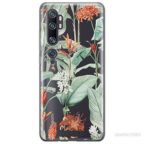 ERT GROUP mobiltelefonfodral för Xiaomi MI NOTE 10 / PRO originalt och officiellt licensierat Babaco mönster Flowers 048 anpassad till formen på mobiltelefonen, gedeeltelijk transparant 5905131340955