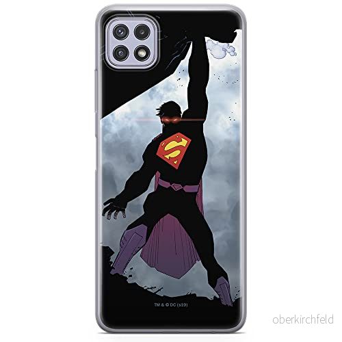 ERT GROUP mobiltelefonfodral för Samsung A22 5G originalt och officiellt licensierat DC mönster Superman 008 optimalt anpassad till formen på mobiltelefonen, fodral tillverkad av TPU plast 5903932828467