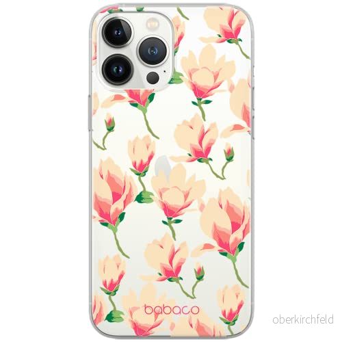 ERT GROUP mobiltelefonfodral för Samsung A51 originalt och officiellt licensierat Babaco mönster Flowers 016 Vit optimalt anpassad till formen på mobiltelefonen, gedeeltelijk transparant 5903932624717