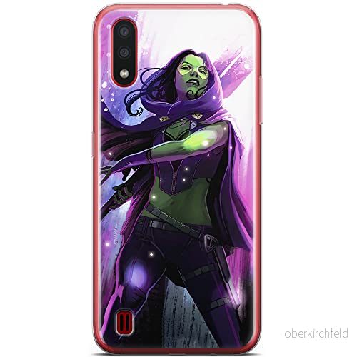 ERT GROUP mobiltelefonfodral för Samsung A01 originalt och officiellt licensierat Marvel mönster Gamora 001 optimalt anpassad till formen på mobiltelefonen, fodral tillverkad av TPU plast 5904805432972