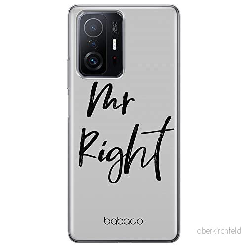 ERT GROUP mobiltelefonfodral för Xiaomi 11T 5G / PRO originalt och officiellt licensierat Babaco mönster Mr Right 001 anpassad till formen på mobiltelefonen, fodral tillverkad av TPU plast 5904805560088
