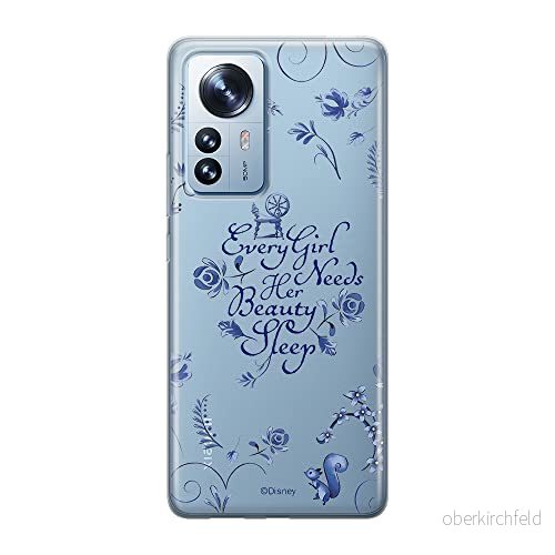 ERT GROUP mobiltelefonfodral för Xiaomi 12 PRO originalt och officiellt licensierat Disney mönster Aurora 002 optimalt anpassad till formen på mobiltelefonen, gedeeltelijk transparant 5905511517656