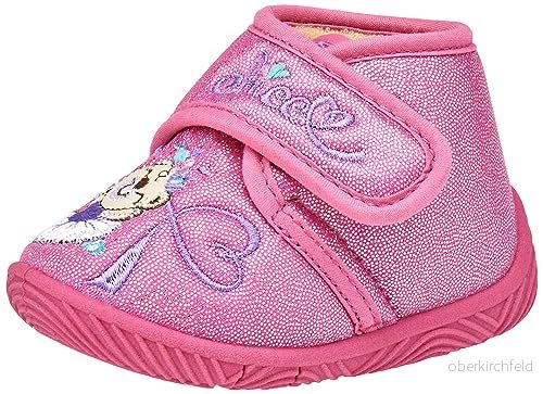 Chicco Varm toffel Tyg för flickor, Rosa, 25 EU, Rosa 8051182432488
