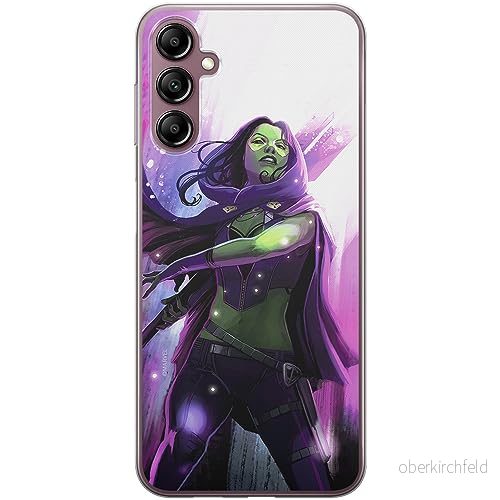 ERT GROUP mobiltelefonfodral för Samsung A14 4G/5G originalt och officiellt licensierat Marvel mönster Gamora 001 optimalt anpassad till formen på mobiltelefonen, fodral tillverkad av TPU plast 5905511836511