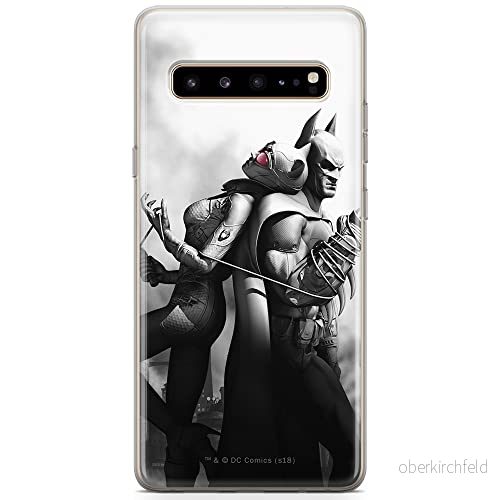 ERT GROUP Mobiltelefonskal för Samsung S10 5G original och officiellt licenserat DC mönster Batman 011 anpassad till mobiltelefonens form, TPU fodral 5904805505010