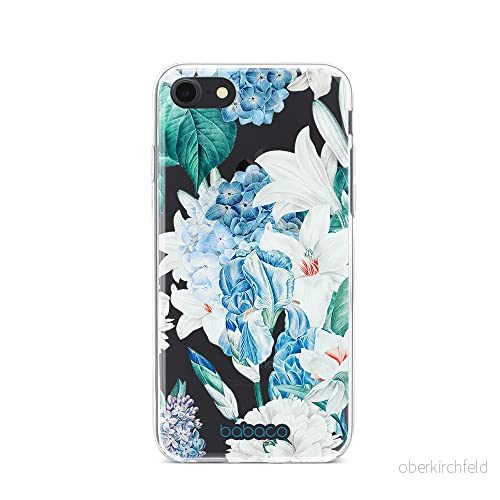 ERT GROUP mobiltelefonfodral för Iphone 7/8/ SE 2/ 3 originalt och officiellt licensierat Babaco mönster Flowers 026 optimalt anpassad till formen på mobiltelefonen, gedeeltelijk transparant 5905131261496