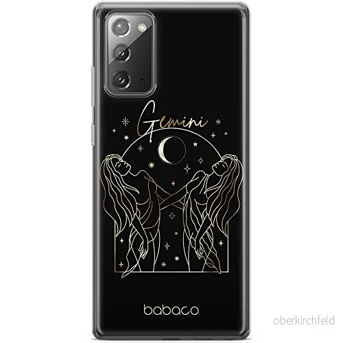 ERT GROUP mobiltelefonfodral för Samsung GALAXY NOTE 20 originalt och officiellt licensierat Babaco mönster Zodiac Woman 003 anpassad till formen på mobiltelefonen, fodral tillverkad av TPU plast 5903932225815