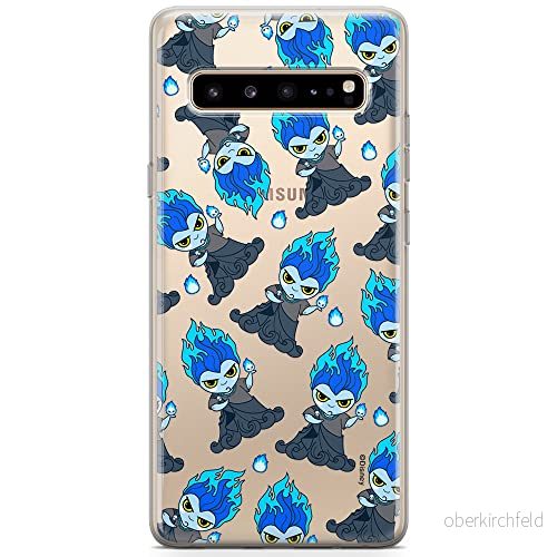 ERT GROUP mobiltelefonfodral för Samsung S10 5G originalt och officiellt licensierat Disney mönster Hades 002 optimalt anpassad till formen på mobiltelefonen, gedeeltelijk transparant 5905131419750