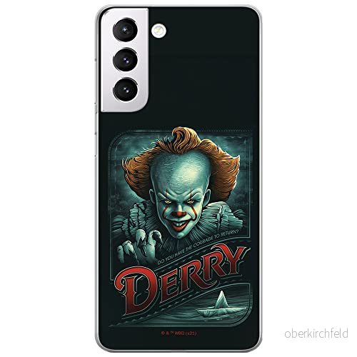 ERT GROUP mobiltelefonfodral för Samsung S21 originalt och officiellt licensierat Horror mönster It 021 optimalt anpassad till formen på mobiltelefonen, fodral tillverkad av TPU plast 5905511002244
