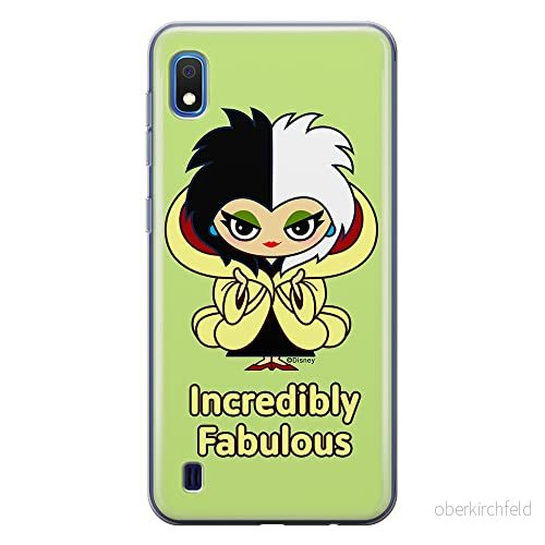 ERT GROUP mobiltelefonfodral för Samsung A10 originalt och officiellt licensierat Disney mönster Cruella 006 optimalt anpassad till formen på mobiltelefonen, fodral tillverkad av TPU plast 5905131489326